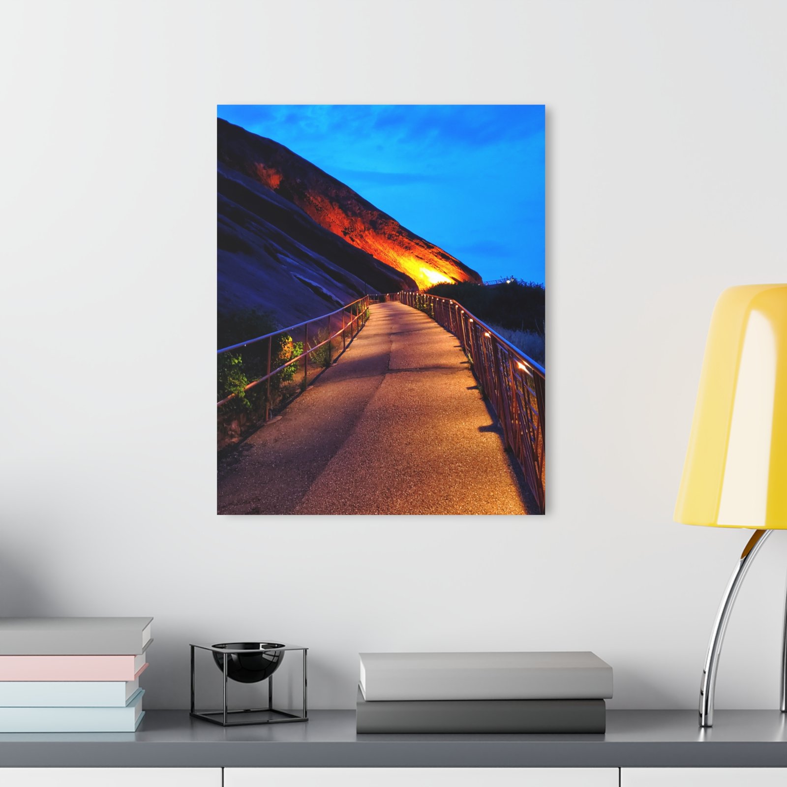 Scenic Coastal Path Acrylic Print — French Cleat Wall Art - Image 8