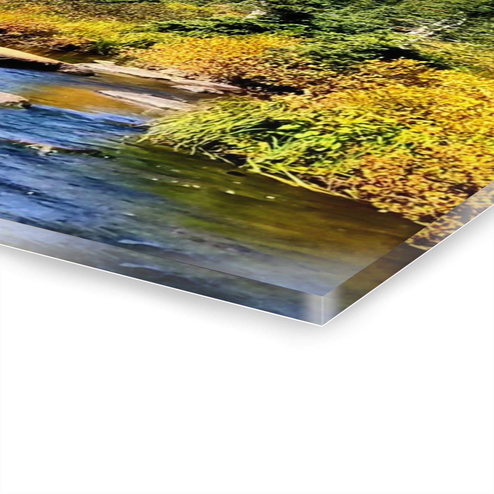 Mountain River Acrylic Print — Scenic Landscape Wall Art (French Cleat Hanging) - Image 11