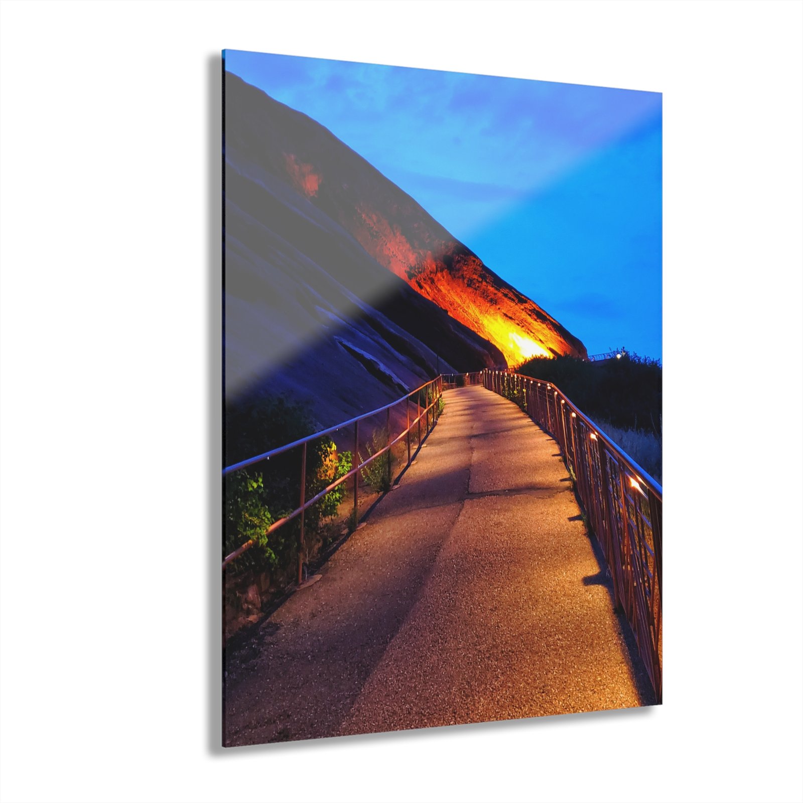 Scenic Coastal Path Acrylic Print — French Cleat Wall Art - Image 5