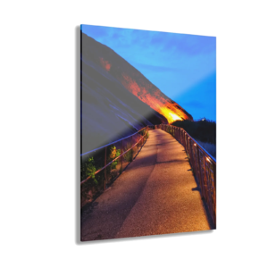 Scenic Coastal Path Acrylic Print — French Cleat Wall Art