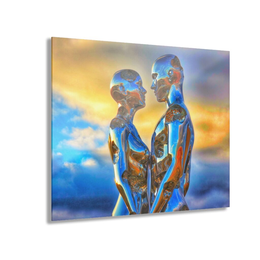 Broken But Together Acrylic Print — Hogan Park, Colorado