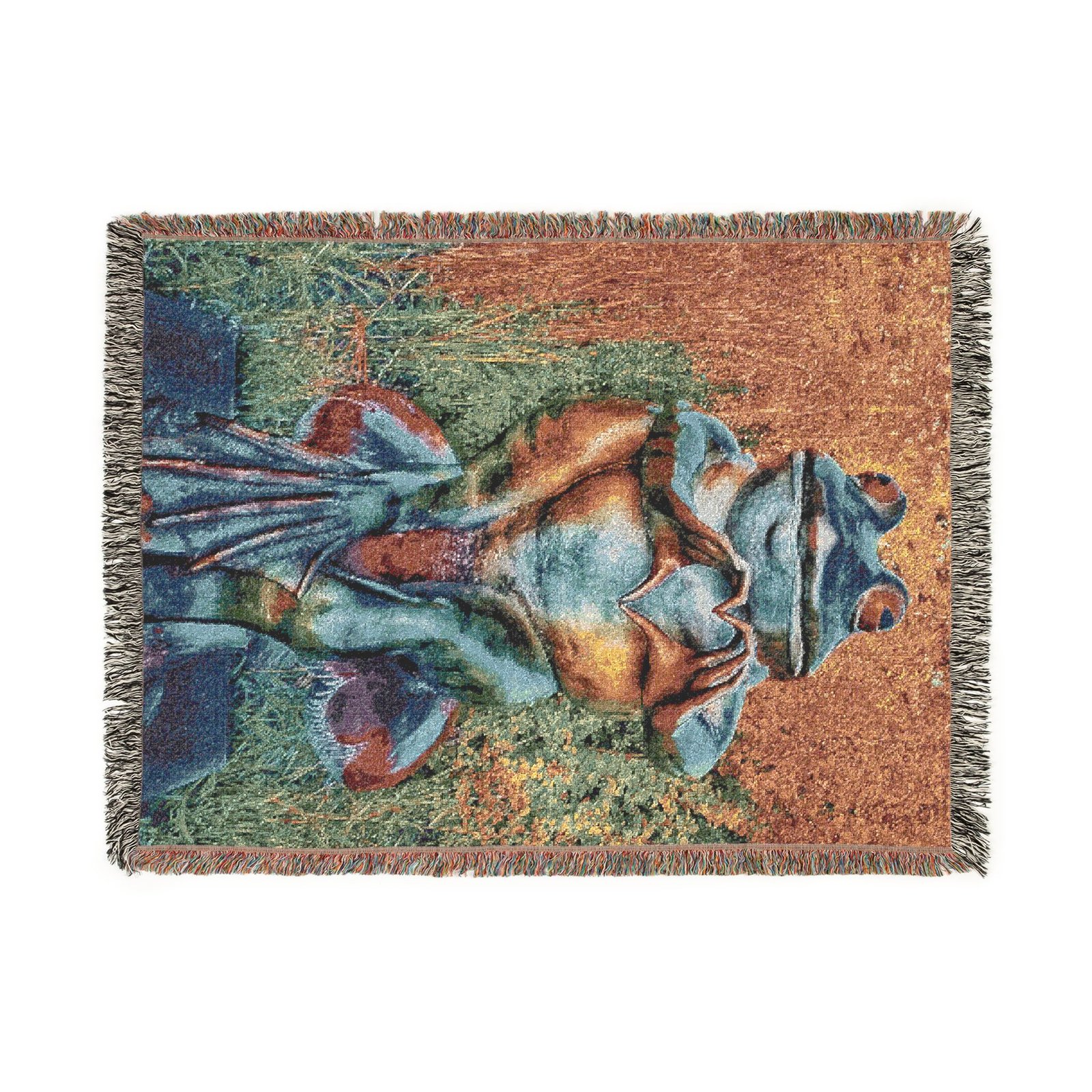Frog Love Throw Blanket - Image 4