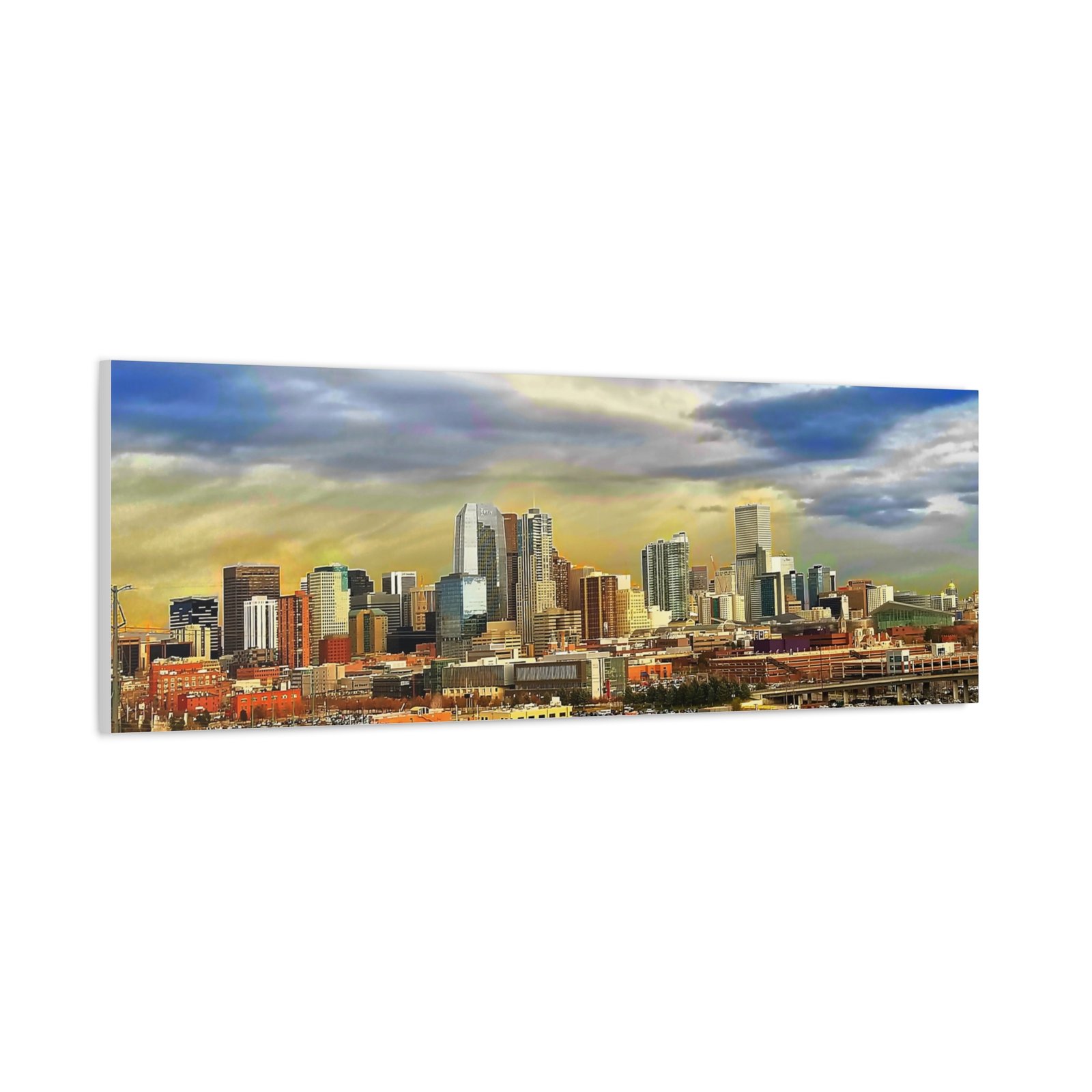Denver at Dusk Canvas - Image 6