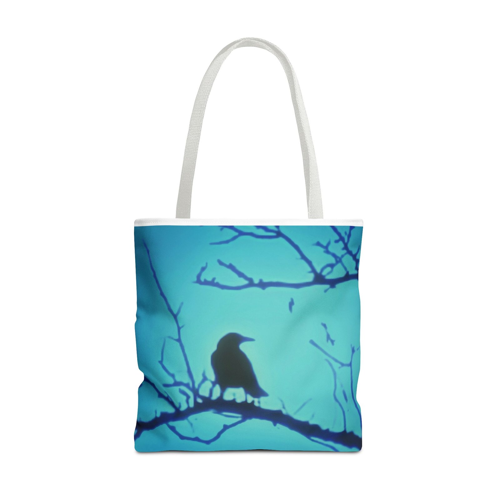 Crow Silhouette Tote Bag - Image 21