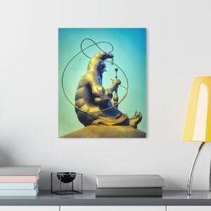 Caterpillar Smoking Hookah Acrylic Print — Marjorie Park