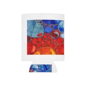 Colorado Color Bubble Art Can Coozie