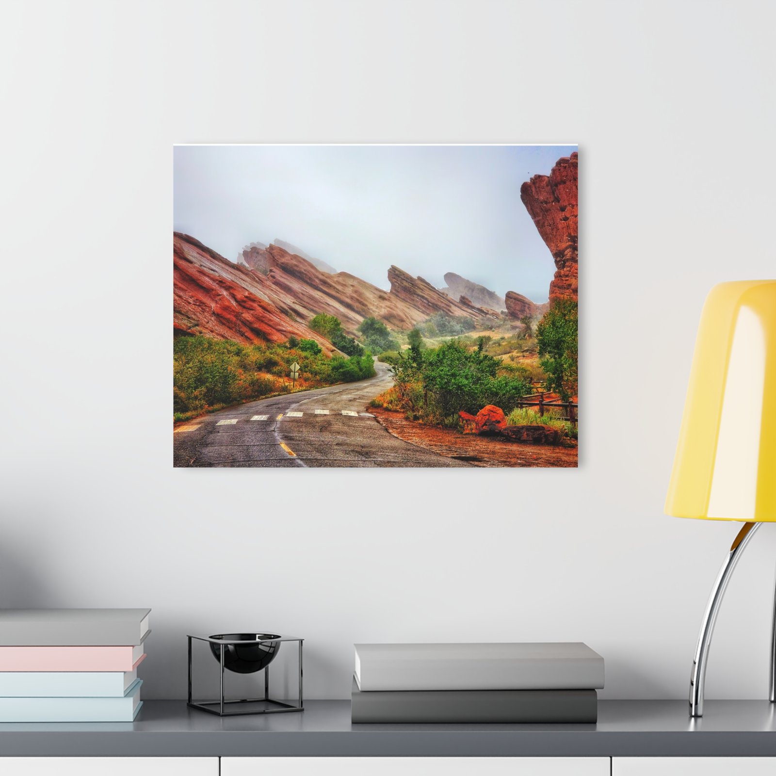 Road to Red Rocks Acrylic Print — Morrison, Colorado