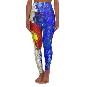 Colorado Flag Bubbles Yoga Pants