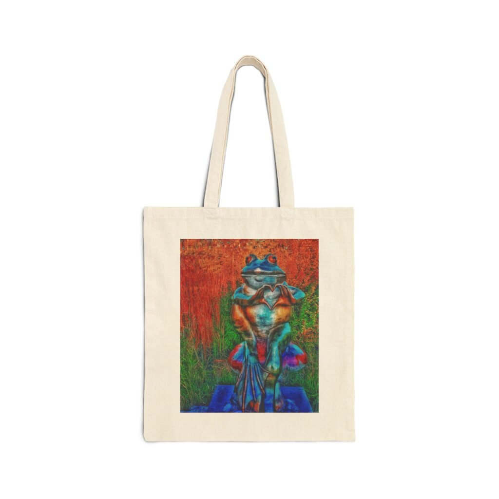 Artistic Frog Love Tote