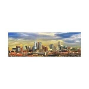Denver at Dusk Canvas