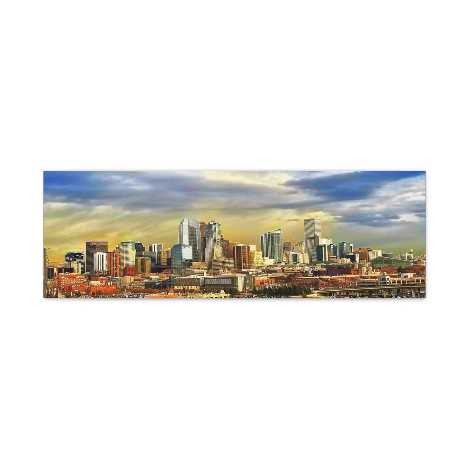 Denver at Dusk Canvas