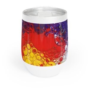 Colorado Color Bubbles - Wine Tumbler