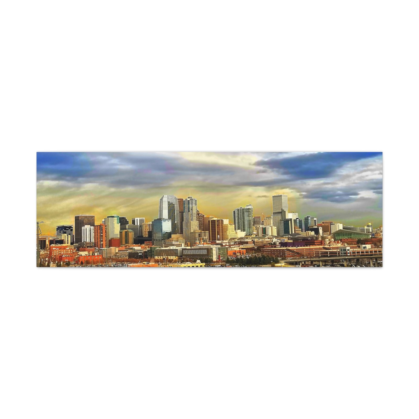 Denver at Dusk Canvas - Image 5