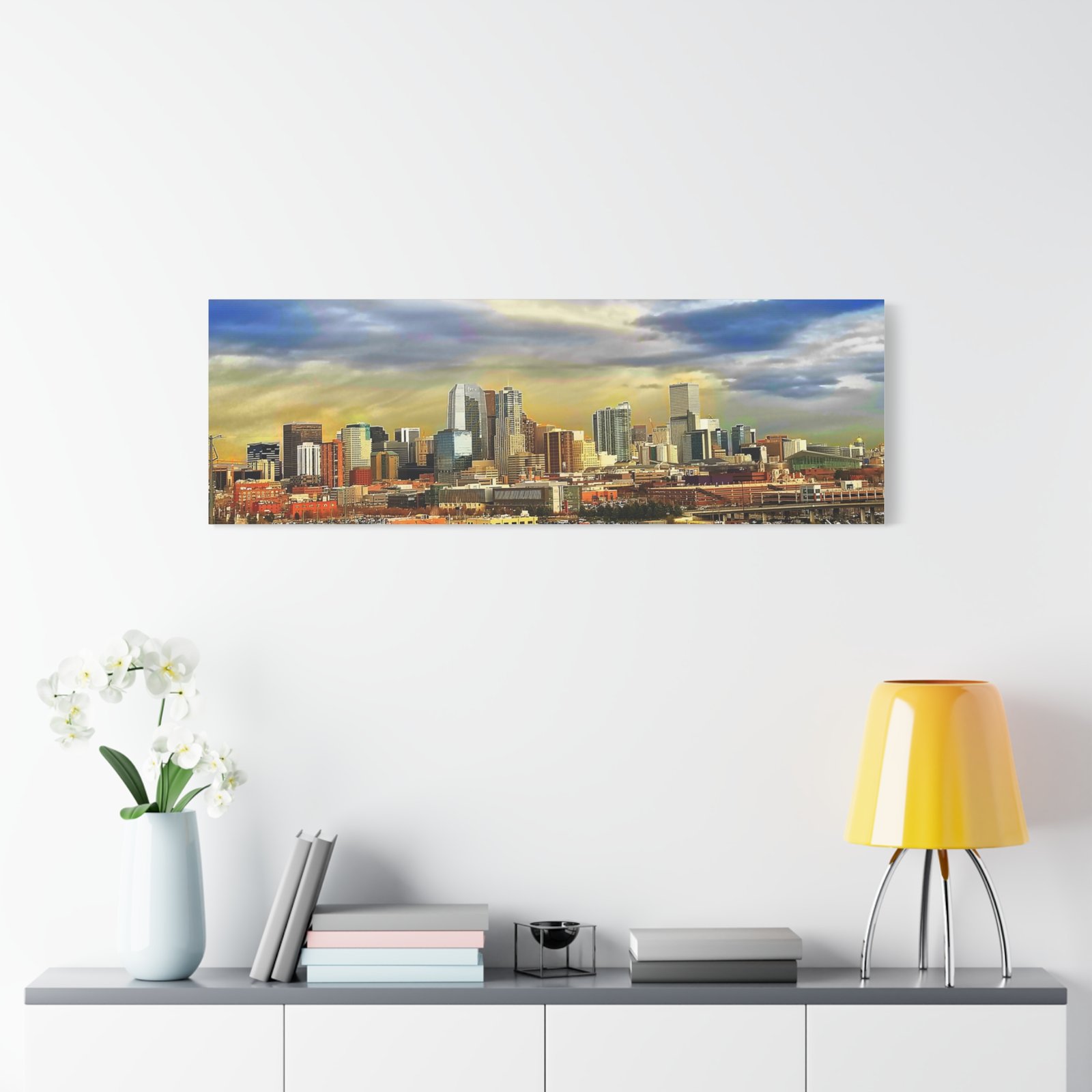 Denver at Dusk Canvas - Image 7